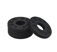 Ruluti 4pcs Sangle de Guitare Serrures Sangle de Silicone Serrures de Guitare en Caoutchouc Blocs de Sangle de Guitare Protecteur de Guitare Pièces et Accessoires de Guitare