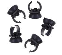 Ruluti 5pcs Aquarium Ventouse Ventouse Tasse Chauffage Clips Ventouse pour Conduite d'air Oxygène Tube Tube Tube Pompe Ventouse Accessoire Aquarium