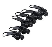 Ruluti 6pcs Universal Instant Fix Kit de réparation de Fermeture à glissière de Remplacement Zip Curseur Zippers 3 Couleur