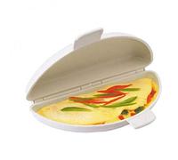 Ruluti Micro-Ondes Omelette Pan, Egg Cooker Egg Omelette Maker Vapeur Pan Cuisine Moule Outil