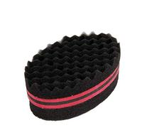 Ruluti Ovale Double Sides Afro Vague Cheveux Twist Tresser Dreads Torsion Serrures Dreadlocks Curl Brosse Outils Éponge