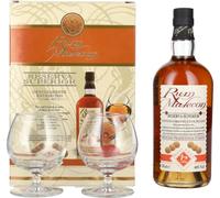 Rum Malecon Añejo 12 Años Reserva Superior 40% Vol. 0,7l in Giftbox with 2 glasses