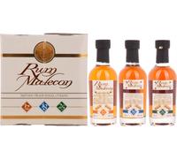 Rum Malecon Rum Reservas Set 40% Vol. 3x0,2l in Giftbox