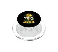 Rum Reggae Sunshine Steel Pan Music PopSockets PopGrip pour MagSafe