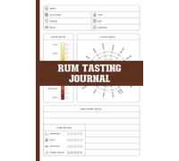 Rum Tasting Journal: A Logbook for Rating Rum, with a Flavor Wheel, Cocktail Recipes, and Collection Inventory