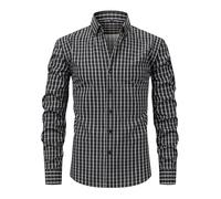 RUMAOZIA Chemise rayée homme manches longues homme rayures verticales chemise chemises chemise d'affaires coupe slim chemise hawaïenne chemise d'été boutonnée respirante chemise chemises décontractées