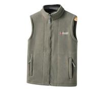 RUMAOZIA Gilet en polaire Teddy pour femme, automne et hiver, chaud, sans manches, confortable, col montant, gilet de travail, veste en fourrure, léger, décontracté, uni, pour femme, manteau