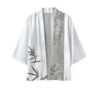 RUMAOZIA Kimono japonais veste cardigan homme kimono cardigan peignoir vintage broderie manteaux robe manches longues chemise décontractée impression printemps été style chinois vêtements de nuit