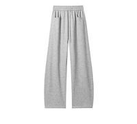 RUMAOZIA Pantalon de jogging baggy en coton pour homme - Pantalon de sport long et large - Taille élastique - Pantalon de parachute Y2k - Pantalon de survêtement hip hop - Pantalon de loisirs avec