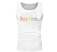RUMAOZIA Rainbow LGBTQ Débardeur en coton pour homme T-shirt de sport respirant T-shirt d'entraînement Drapeau Pride Séchage rapide Été Streetwear Casual Sportswear LGBT Drapeau Gay Pride Month Tops