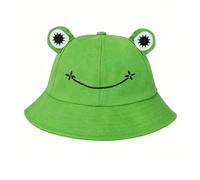 Rumayee Chapeau de Seau de Grenouille,Lot de 2 Bobs Grenouille,Crazy Frog, | Chapeau de Soleil Pêcheur,Chapeaus Soleil de Plage,Casquette Drole,pour Hommes Femmes Adolescents Adultes Camping Randonnée