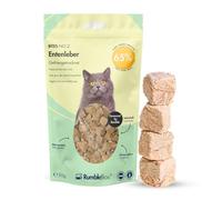 RumbleBox Friandises lyophilisées pour Chats - Foie de Canard 100%, Mono-protéine (1 ingrédient Naturel), sans Sucre ni céréales, digestes & Savoureux - 50 g