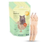 RumbleBox Friandises lyophilisées pour Chats - Pack XXL Blanc de Canard 100%, Mono-protéine (1 ingrédient Naturel), sans céréales ni Sucre, hypoallergénique - 6 × 50 g