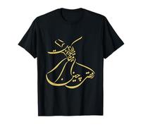Rumi Poem Sufi Whirling Dervishes | Calligraphie persane T-Shirt