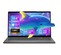 rumlawn 15.6 inch laptop, laptop 16GB RAM, 512GB SSD, Core I3-8100Y (up to 3.4 GHz), UHD graphics card, laptop Win 11 1080P screen