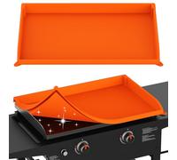 rumlick Housse de protection en silicone pour Blackstone - Protection complète imperméable pour toute l'année, pour accessoires de pierre noire (71,1 cm, orange)