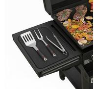 rumlick Tapis de cuisson en silicone pour Blackstone - Tapis de gril double ignifuge, résistant à l'huile et imperméable (40,6 x 30,5 cm)