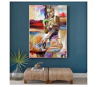 Rumlly Femmes Affiche Mur Art Photos Moderne Décoration de La Maison pour Chambre Sans Cadre Imprimer des affiches Abstraite Sexy Toile Peinture 50x70 cm Sans Cadre