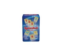 Rummikub dans une boîte de voyage - Le jeu de tuiles de rami original de Pressman, bleu (B07GLGBW9X)