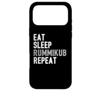 Rummikub Jeu de Carreaux « Eat Sleep Rummikub » Coque pour iPhone 17 Pro Max