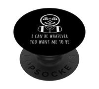 Rummikub Joker I Can Be Whatever You Want Me to Be (Blanc) PopSockets PopGrip Adhésif