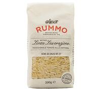 Rummo Pasta Semi di Orzo N°27 - pâtes semoule de blé dur - Lot 16 x 500 g + thé glacé pêche 330 ml