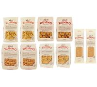 Rummo Pasta Semi di Orzo N°27 Lot de 16 pâtes italiennes à base de semoule de blé dur, 500 g + 1 boîte de thé glacé pour yoga, pêche 330 ml