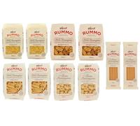 Rummo Pasta Semi di Orzo - Fettucce -Orecchiette - Casarecce - Mafaldotte Lot de 10 paquets de test pour pâtes italiennes à base de semoule de blé dur, pâtes italiennes 500g