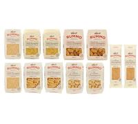 Rummo Pasta Stelline - Semi di Orzo - Spaghetti -Orecchiette - Casarecce - Mafaldotte Lot de 12 paquets de test pour pâtes italiennes à base de semoule de blé dur, pâtes italiennes 500g