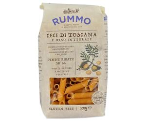 Rummo Penne Rigate n°66, à base de farine de pois chiches - Le paquet de 300g