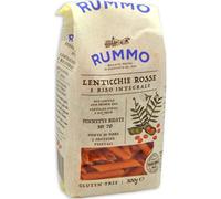 Rummo Pennette Rigate N.70 – Lentilles rouges et riz complet sans gluten – 10x300g (3kg)