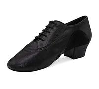 Rummos Femmes Chaussures d'entraînement R377 061-024 - Cuir/Nubuck Noir Diva - Largeur régulière - 1.8" 45 Cuban - Fabriqué au Portugal