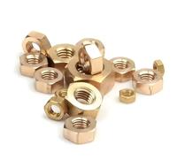 Rummyluck Écrous Hexagonaux en Laiton Haute Résistance Écrous de Blocage M22 (1 pcs)