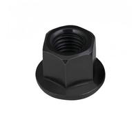 Rummyluck M27 Écrous à Bride, Écrou à Collerette en Acier au Carbone, Écrous de Serrage Hexagonaux M27 (1 pcs)