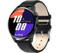RUMOCOVO 2021 nouveau Bluetooth appel montre intelligente hommes sport Fitness Tracker montres IP67 étanche,2772 - Cuir noir G