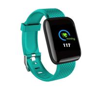RUMOCOVO Montre Connecté pour hommes et femmes, moniteur de fréquence cardiaque, suivi des mouvements, étanche ,vert