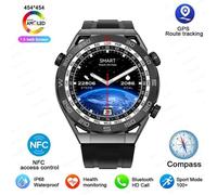 RUMOCOVO Montre connecte pour Huawei Watch UlOscar pour homme NDavid ECG PPG appel Bluetooth GPS WATCH ULTIMATE BLACK