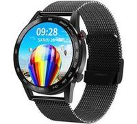 RUMOCOVO Montre connectée Bluetooth pour hommes et femmes, avec appels, moniteur d'activité physique, commande musicale, étanche, pour Iphone Xiaomi Huawei IOS C211