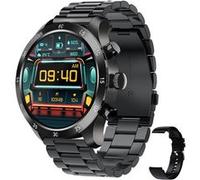 RUMOCOVO Montre connectée pour hommes, bracelet de sport, moniteur d'activité physique, étanche, avec écran tactile, appel Bluetooth, cadran personnalisé - G514 G