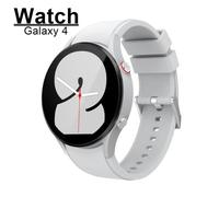 RUMOCOVO® Montre connectée pour Samsung Galaxy Watch 4 écran entièrement tactile étanchéité IP68 température SILVER