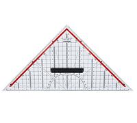 Rumold Équerre TZ et géométrique/1158 en plastique transparent 32,5 cm