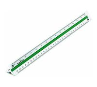 RUMOLD Règle triangulaire 150/6/30 Mesure 6 30cm plastique blanc