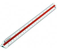 RUMOLD Règle triangulaire 160/2/30 Berufsschule 2 30cm plastique blanc