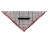 RUMOLD Triangle à dessin 1058 32,5cm verre acrylique transparent