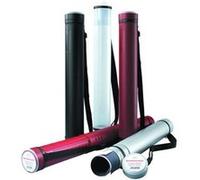 Rumold - Tube de transport pour papiers grand format - polyéthylène - blanc transparent G