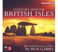 Rumon Gamba - Overtures from the British Isles [New CD]
