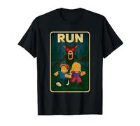 Run - 99 Nights Halloween Gamer Deer in The Forest - Meme pour Enfants T-Shirt