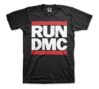 Run-D.M.C. Run DMC T-Shirt pour Homme Noir, Noir, XL