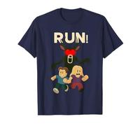Run Deer in The Forest, Jeu Effrayant d'halloween pour Enfants, 99 Nuits T-Shirt