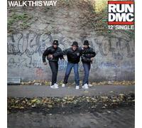 RUN DMC FEAT STEVE TYLER AND JOE PERRY - WALK THIS WAY VINYL 12"[LONX104] 1986 RUN DMC